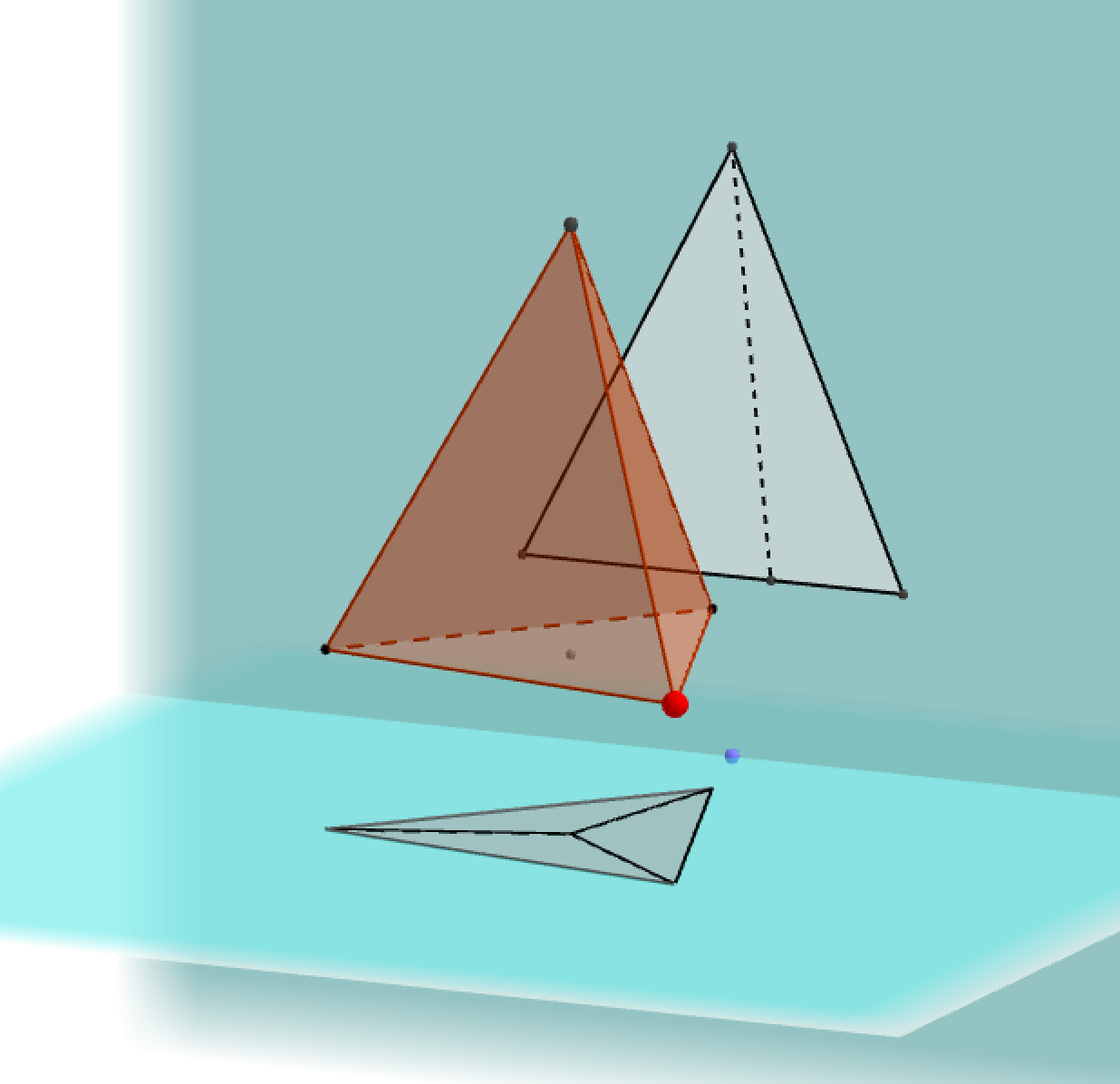 中1 三角錐の投影図 をアップ | 久保塾 | 今治市の学習塾